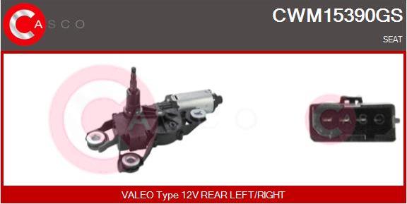 Casco CWM15390GS - Stikla tīrītāju motors autodraugiem.lv