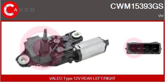 Casco CWM15393GS - Stikla tīrītāju motors autodraugiem.lv