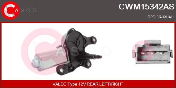 Casco CWM15342AS - Stikla tīrītāju motors autodraugiem.lv