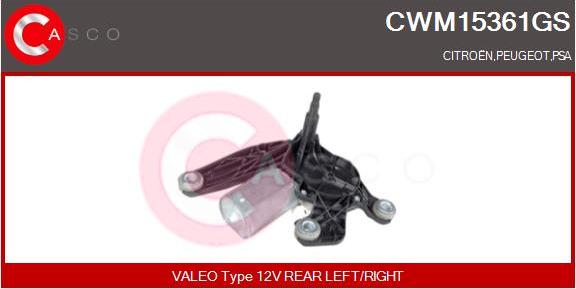Casco CWM15361GS - Stikla tīrītāju motors autodraugiem.lv