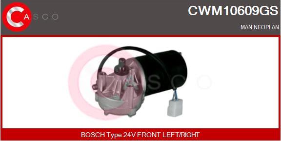 Casco CWM10609GS - Stikla tīrītāju motors autodraugiem.lv