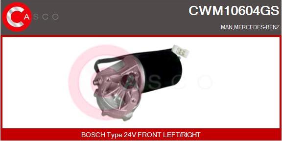 Casco CWM10604GS - Stikla tīrītāju motors autodraugiem.lv