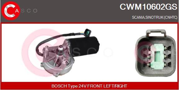 Casco CWM10602GS - Stikla tīrītāju motors autodraugiem.lv