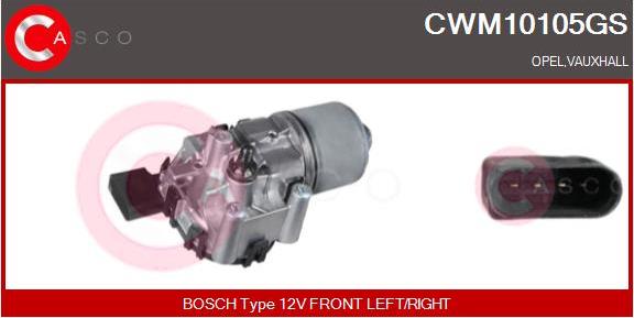 Casco CWM10105GS - Stikla tīrītāju motors autodraugiem.lv