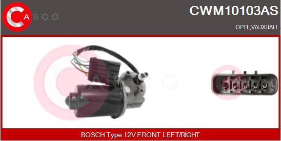 Casco CWM10103AS - Stikla tīrītāju motors autodraugiem.lv
