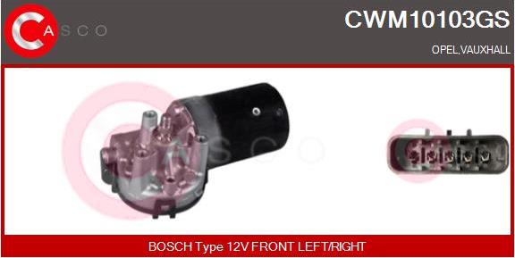 Casco CWM10103GS - Stikla tīrītāju motors autodraugiem.lv