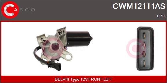 Casco CWM12111AS - Stikla tīrītāju motors autodraugiem.lv