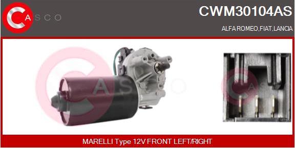 Casco CWM30104AS - Stikla tīrītāju motors autodraugiem.lv