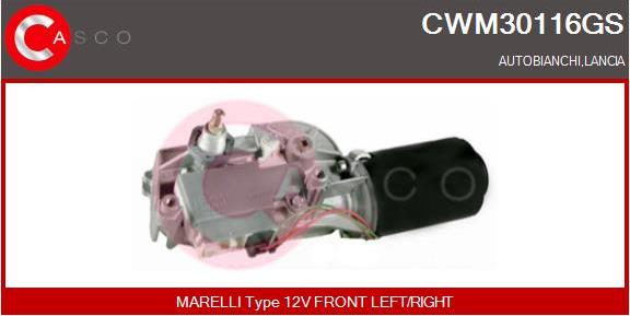 Casco CWM30116GS - Stikla tīrītāju motors autodraugiem.lv