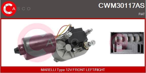 Casco CWM30117AS - Stikla tīrītāju motors autodraugiem.lv