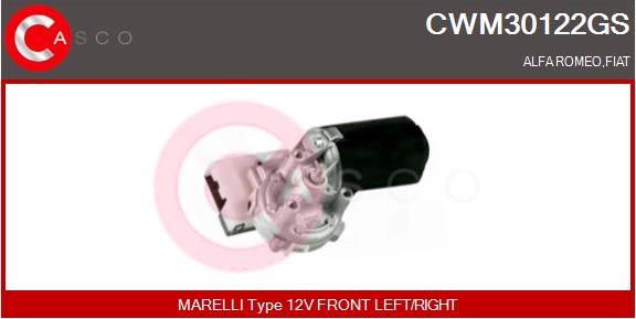 Casco CWM30122GS - Stikla tīrītāju motors autodraugiem.lv