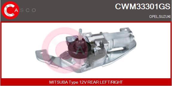 Casco CWM33301GS - Stikla tīrītāju motors autodraugiem.lv