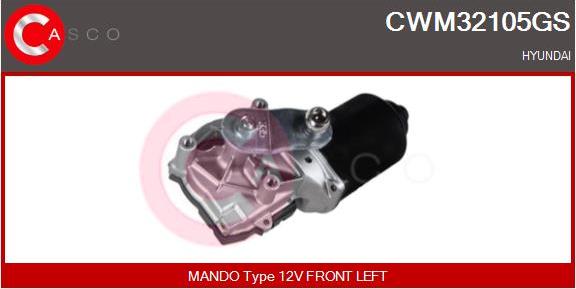 Casco CWM32105GS - Stikla tīrītāju motors autodraugiem.lv