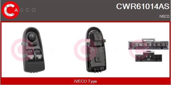 Casco CWR61014AS - Slēdzis, Stikla pacēlājmehānisms autodraugiem.lv