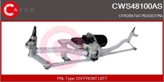 Casco CWS48100AS - Stiklu tīrīšanas sistēma autodraugiem.lv