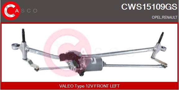 Casco CWS15109GS - Stiklu tīrīšanas sistēma autodraugiem.lv