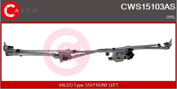 Casco CWS15103AS - Stiklu tīrīšanas sistēma autodraugiem.lv
