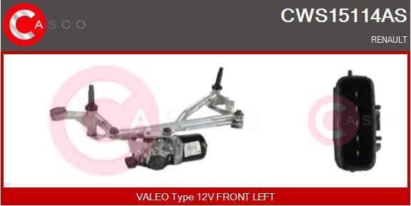 Casco CWS15114AS - Stiklu tīrīšanas sistēma autodraugiem.lv