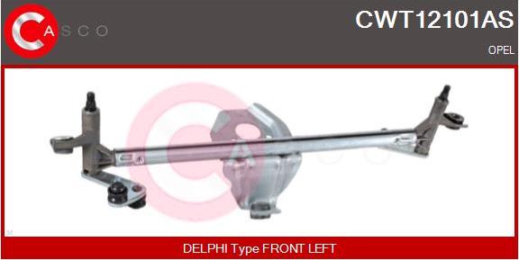 Casco CWT12101AS - Stiklu tīrītāja sviru un stiepņu sistēma autodraugiem.lv