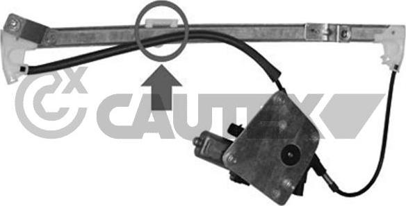 Cautex 197008 - Stikla pacelšanas mehānisms autodraugiem.lv