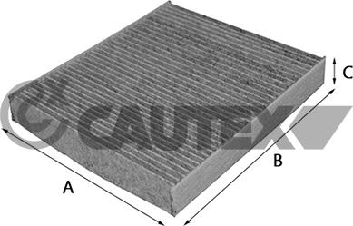 Cautex 758089 - Filtrs, Salona telpas gaiss autodraugiem.lv