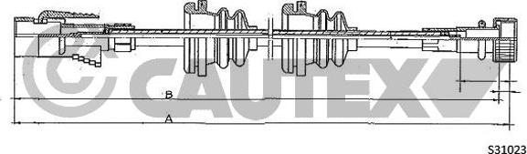Cautex 762952 - Spidometra trose autodraugiem.lv