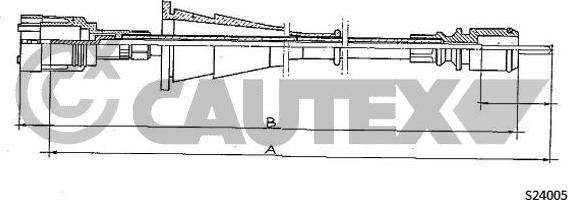 Cautex 762334 - Spidometra trose autodraugiem.lv