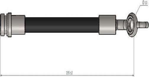 CAVO C900 955A - Bremžu šļūtene autodraugiem.lv