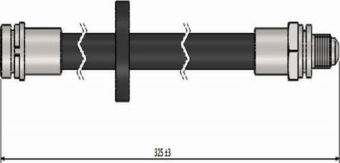 CAVO C900 364A - Bremžu šļūtene autodraugiem.lv