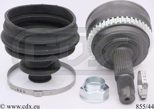 CDX 855/44 - Šarnīru komplekts, Piedziņas vārpsta autodraugiem.lv