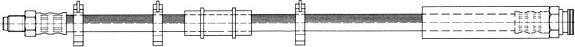 CEF 516994 - Bremžu šļūtene autodraugiem.lv