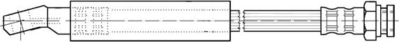 CEF 516 869 - Bremžu šļūtene autodraugiem.lv
