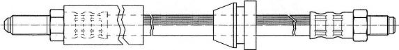 CEF 510314 - Bremžu šļūtene autodraugiem.lv