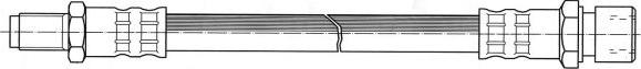 CEF 510329 - Bremžu šļūtene autodraugiem.lv