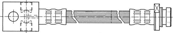 CEF 511903 - Bremžu šļūtene autodraugiem.lv