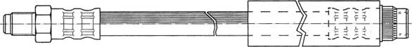 CEF 511631 - Bremžu šļūtene autodraugiem.lv
