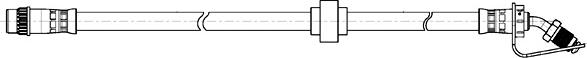 CEF 511804 - Bremžu šļūtene autodraugiem.lv