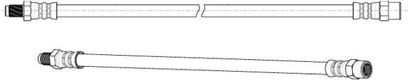 CEF 512593 - Bremžu šļūtene autodraugiem.lv