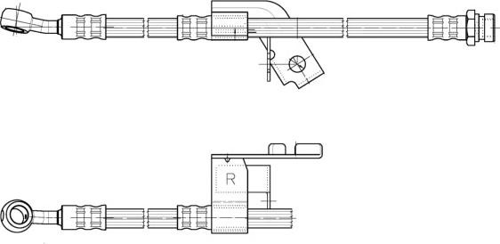 CEF 512630 - Bremžu šļūtene autodraugiem.lv