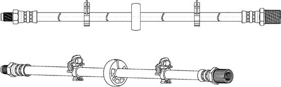 CEF 512848 - Bremžu šļūtene autodraugiem.lv