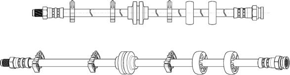 CEF 512816 - Bremžu šļūtene autodraugiem.lv