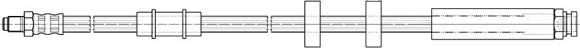 CEF 512351 - Bremžu šļūtene autodraugiem.lv