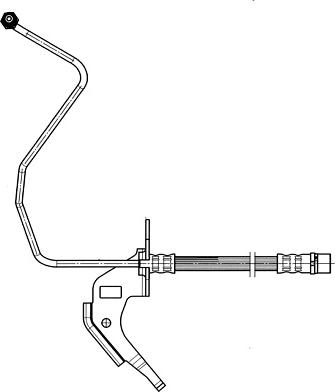 CEF 512329 - Bremžu šļūtene autodraugiem.lv