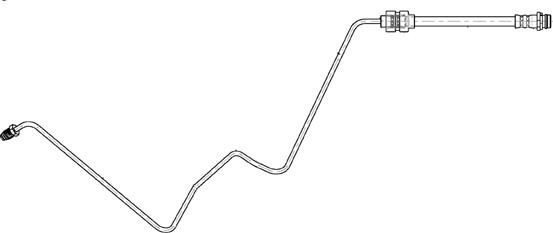 CEF 512744 - Bremžu šļūtene autodraugiem.lv