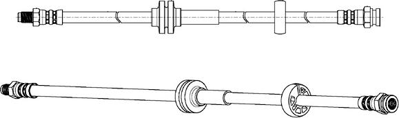 CEF 512711 - Bremžu šļūtene autodraugiem.lv