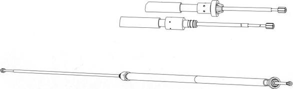 CEF PU02221 - Trose, Stāvbremžu sistēma autodraugiem.lv