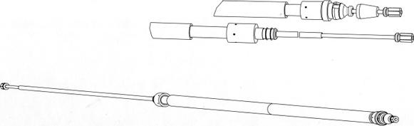 CEF PU02223 - Trose, Stāvbremžu sistēma autodraugiem.lv