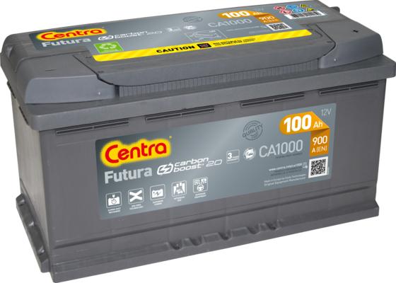 CENTRA CA1000 - Startera akumulatoru baterija autodraugiem.lv