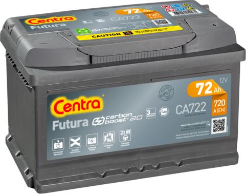CENTRA CA722 - Startera akumulatoru baterija autodraugiem.lv