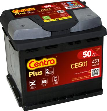 CENTRA CB501 - Startera akumulatoru baterija autodraugiem.lv
